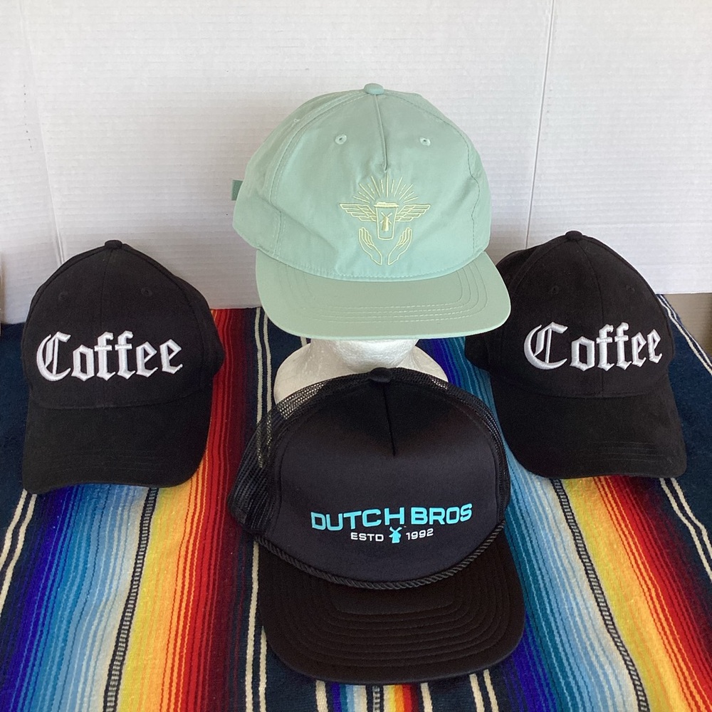 Dutch bros coffee Hat bundle 4 hats